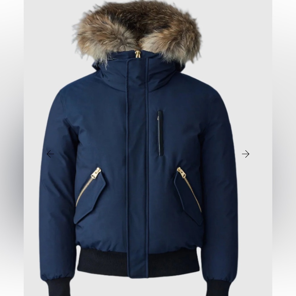 Mackage Dixon F Bomber with Fur Trim
